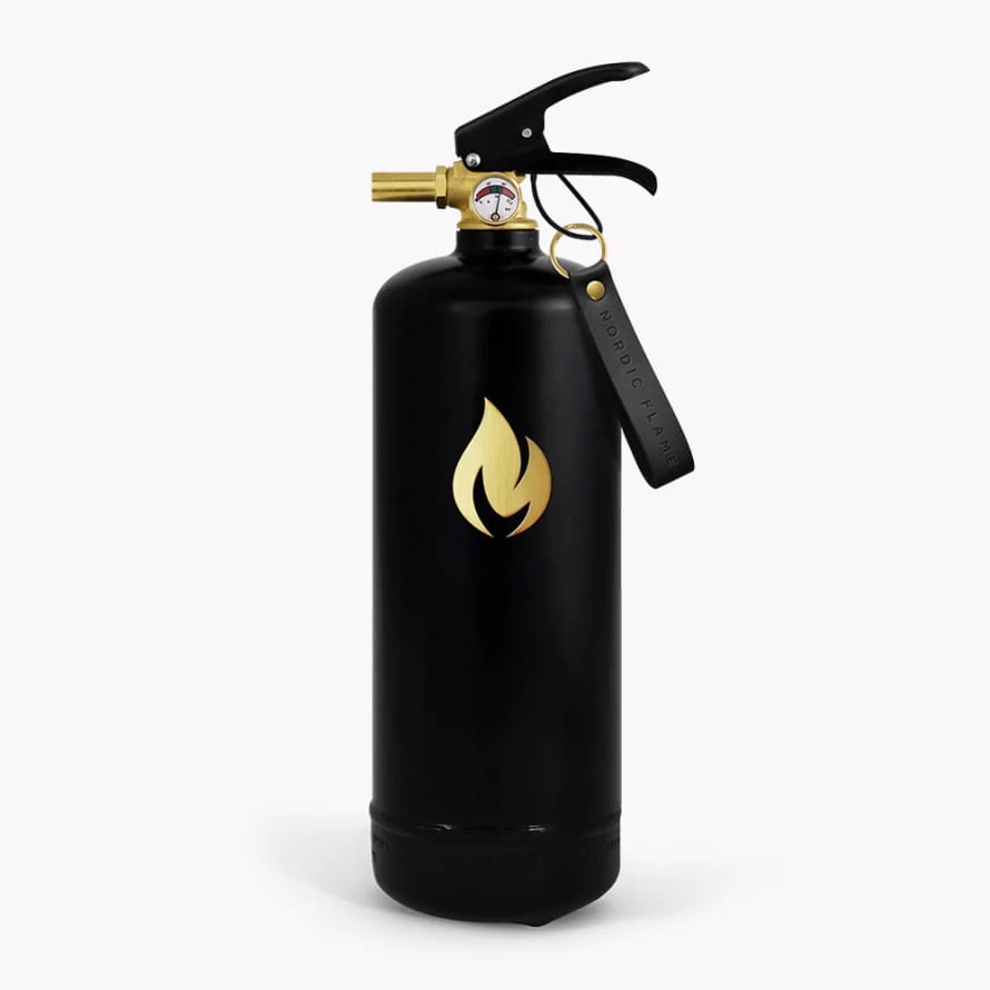 Nordic Flame Fire Extinguisher 2 kg - Black Gold