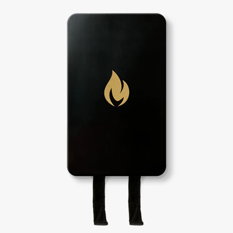 Nordic Flame Fire Blanket - Black Gold