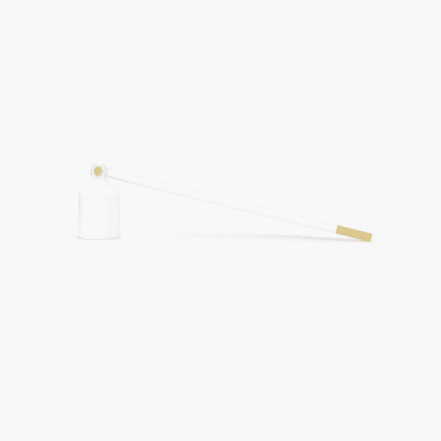 Nordic Flame Candle Snuffer - White