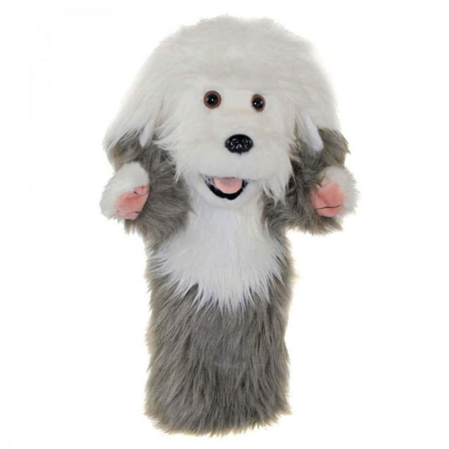 The Puppet Company - Long Sleeved Glove Puppet - Old English Sheepdog