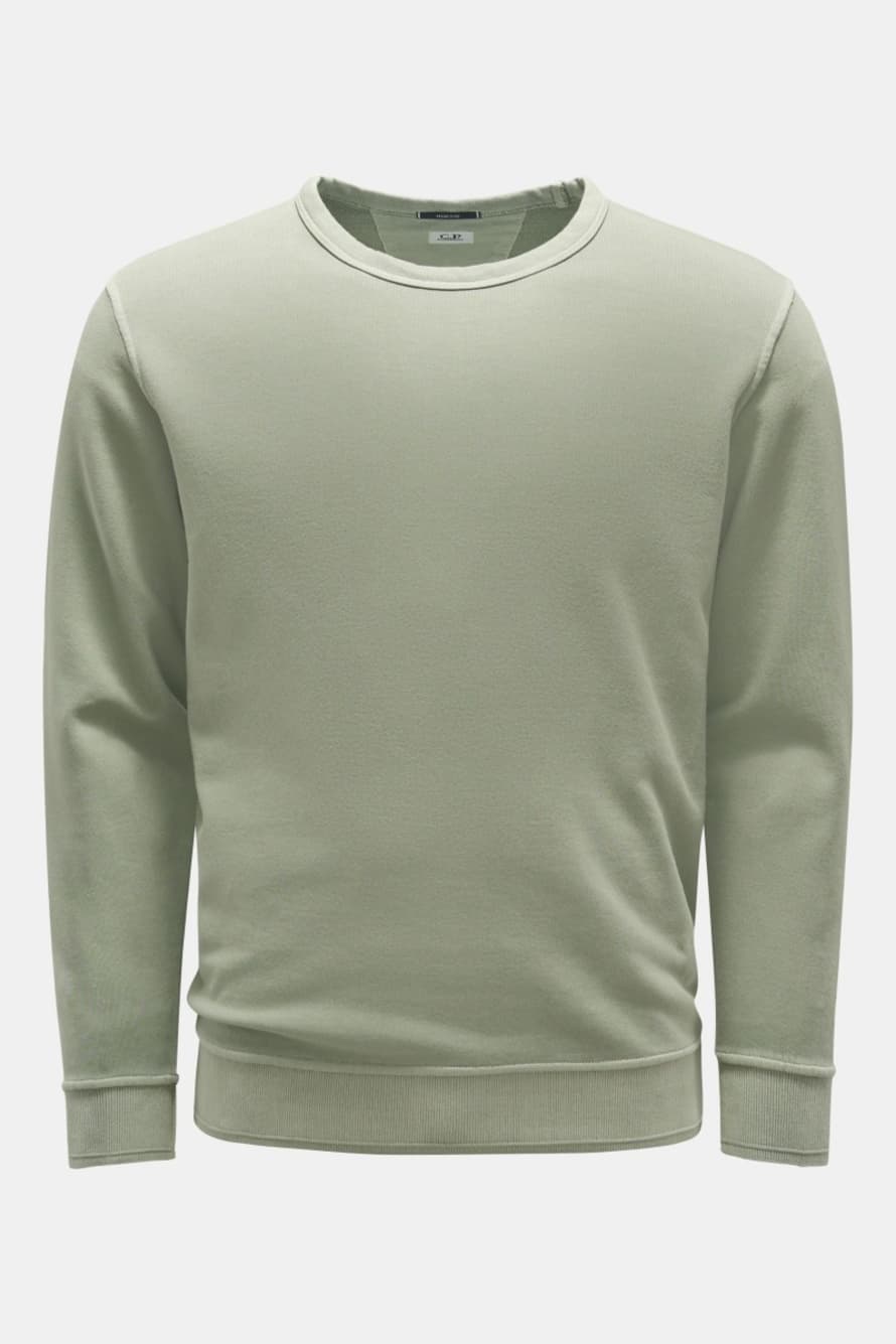 C.P. Company C.p. Company Cotton Fleece Resist Dyed Sweatshirt Green