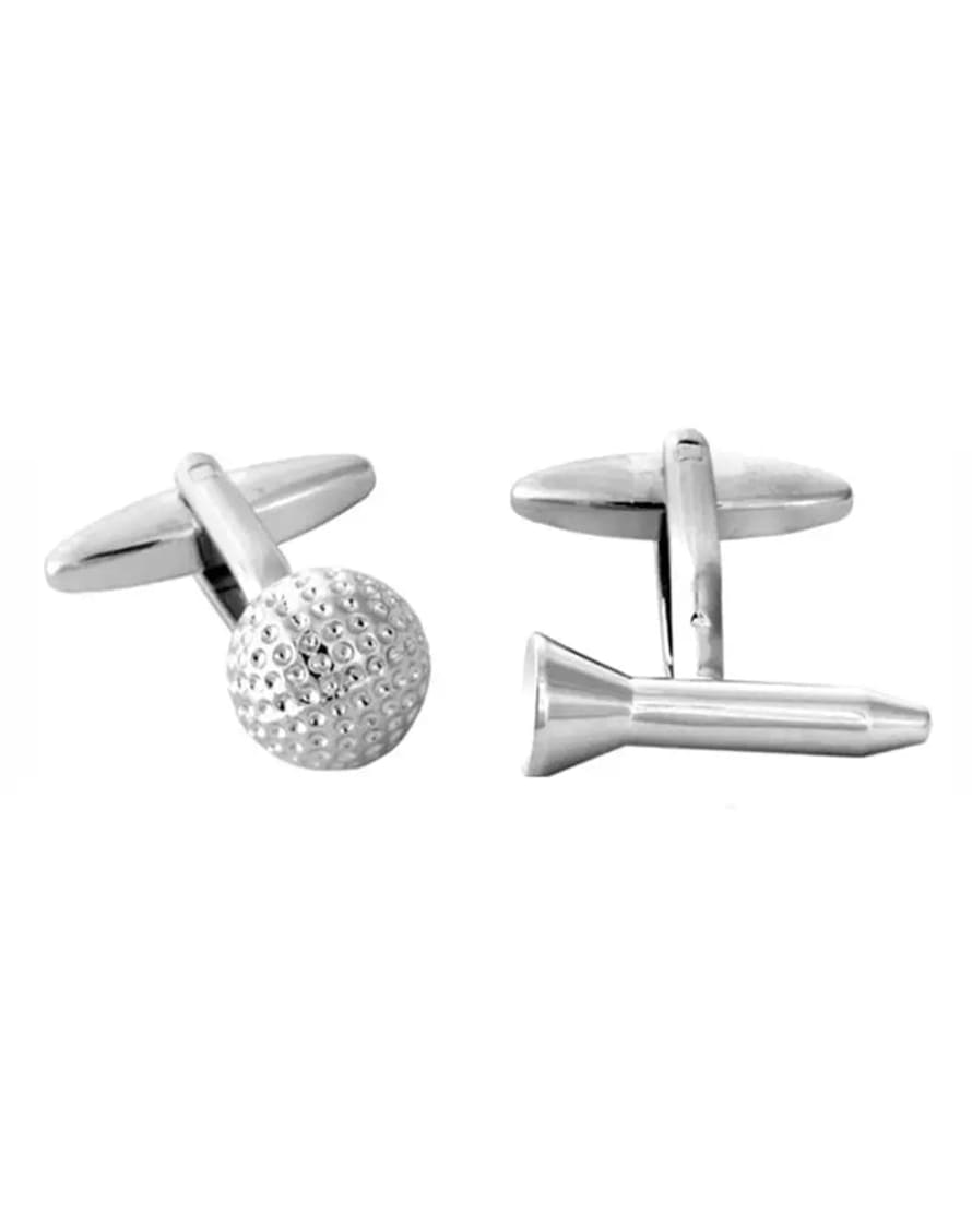 Dalaco Golf Cufflinks - Silver