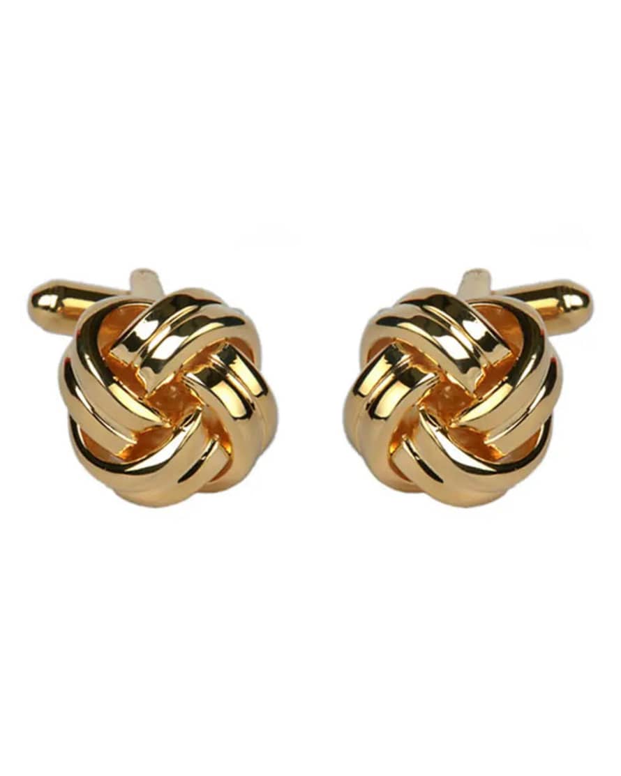 Dalaco Knot Cufflinks - Gold