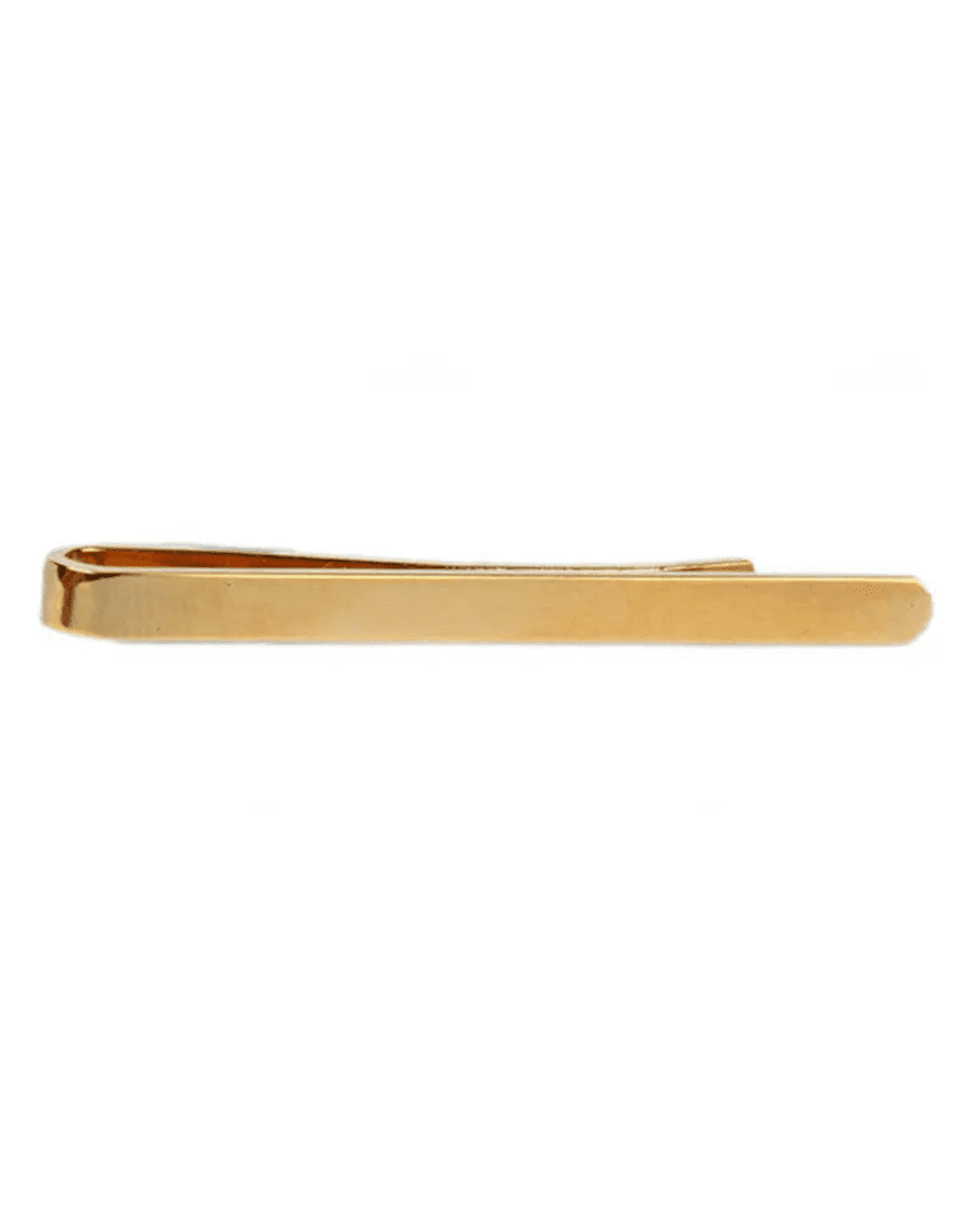 Dalaco Polished Tie Slide - Gold