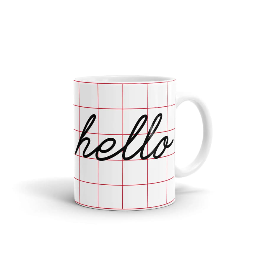 WEEW Design Hello Print Mug