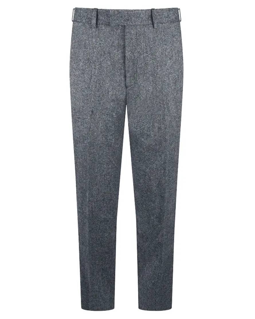 Torre Donegal Tweed Suit Trouser - Grey