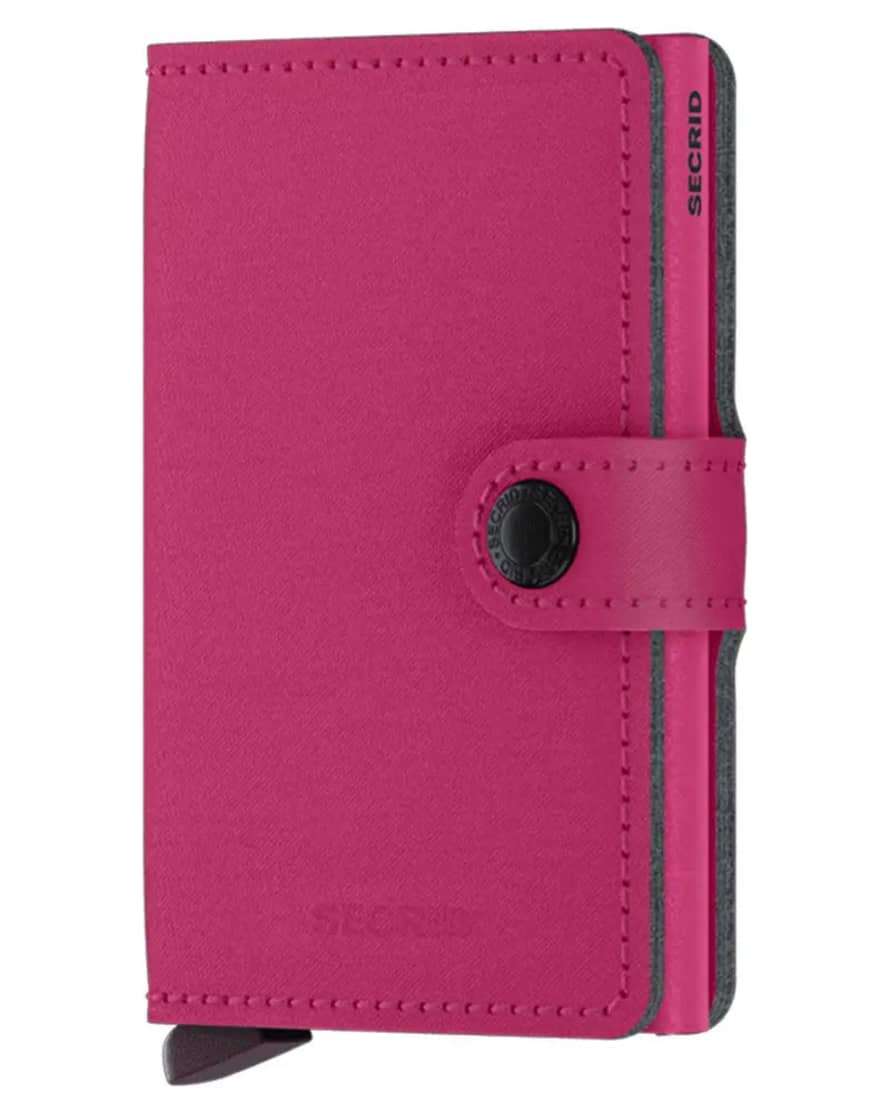 Secrid Mini Wallet - Yard Fuchsia Pink