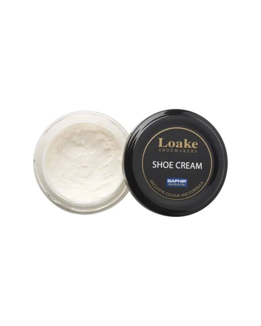 Loake Leather Shoe Cream - Natural