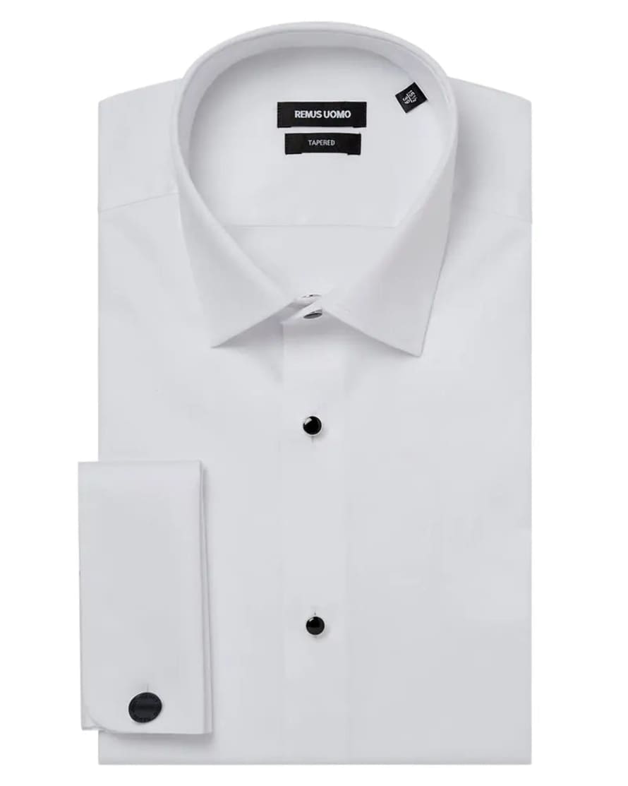 Remus Uomo Seville Dinner Shirt - White
