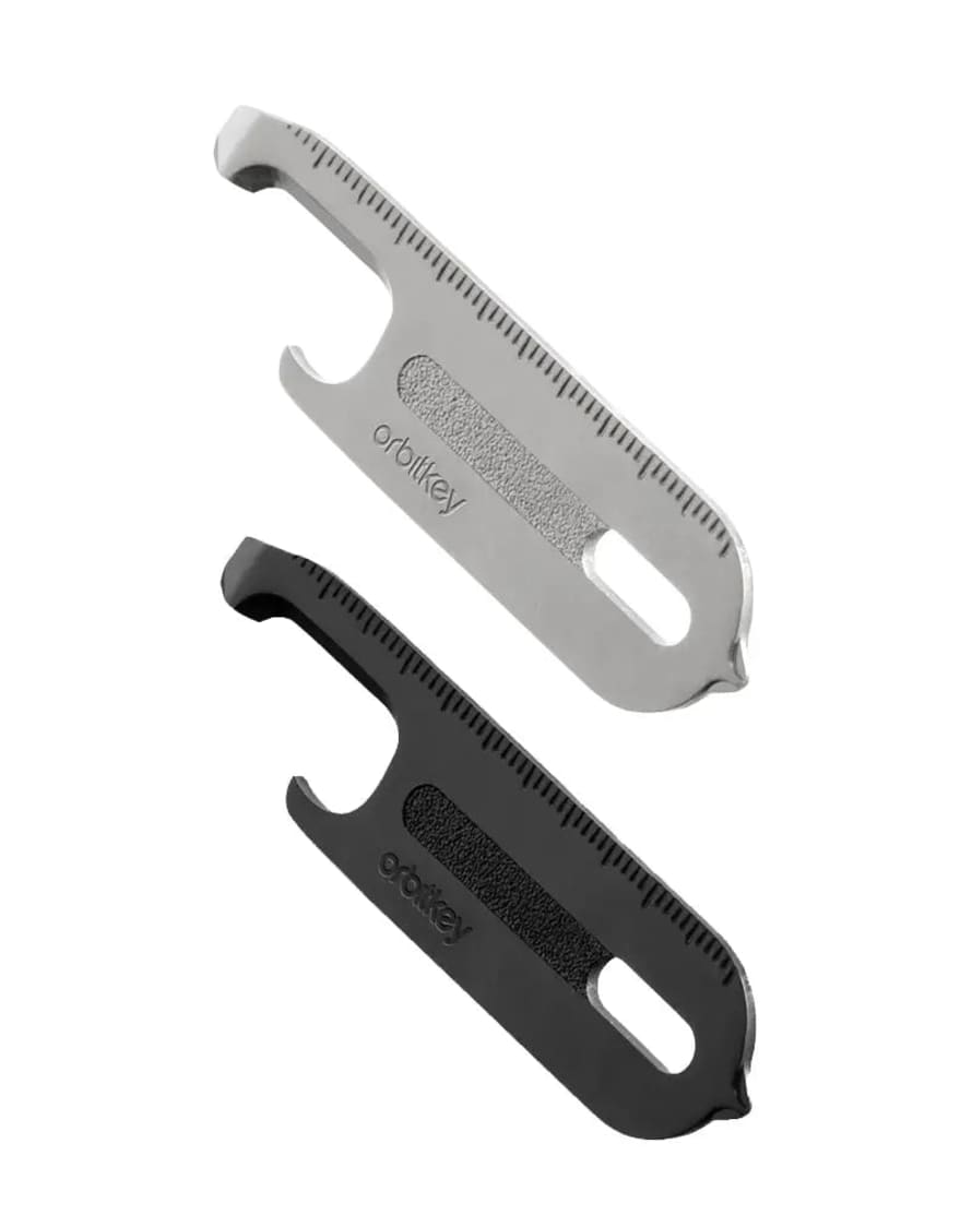 Orbitkey 9-in-1 Multi Tool Keyring - Titanium / Black