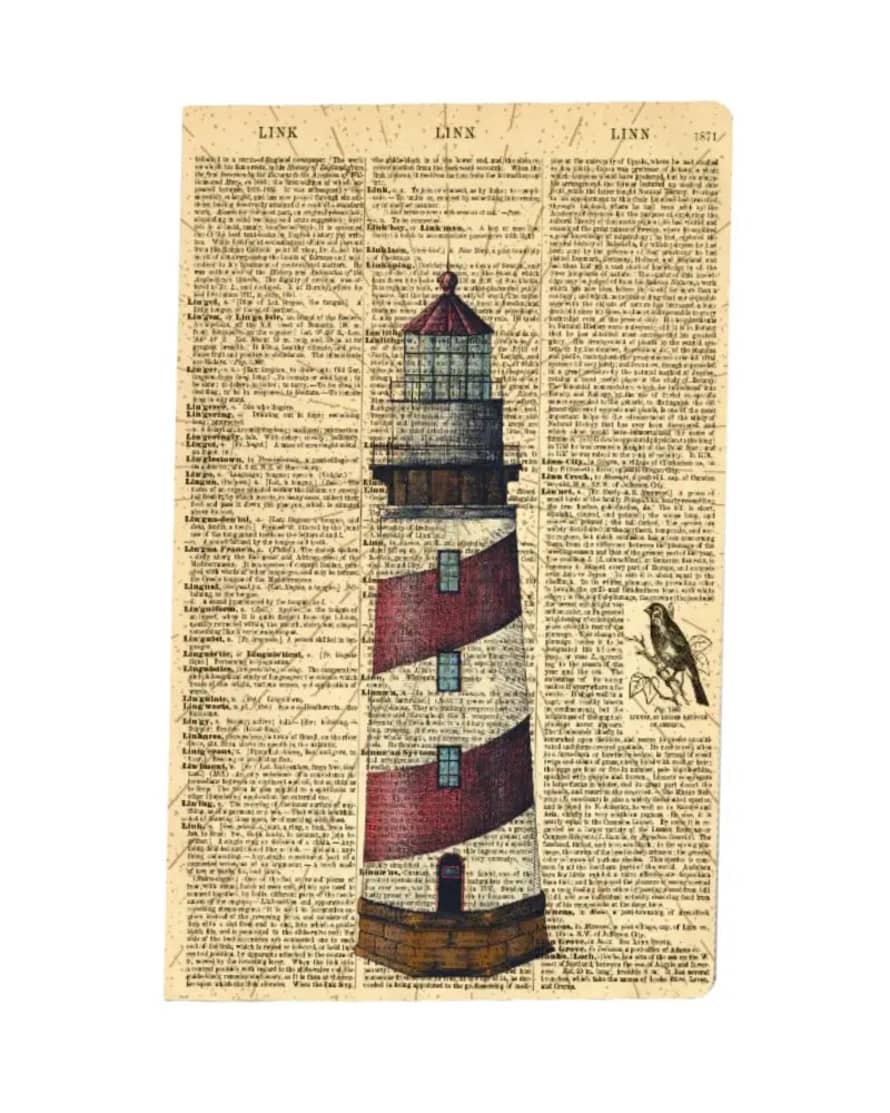 WeAct Company Lighthouse Dictionary A5 Lined Notebook
