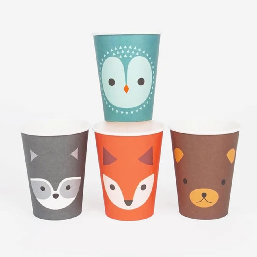 My Little Day 8 Forest Animal Cups