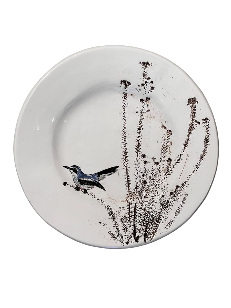 botanicalboysuk Fynbos & Bird Ceramic Plate
