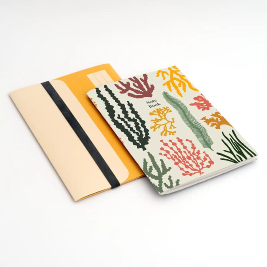 Studio Wald Seaweed Notebook + Folder (a5)