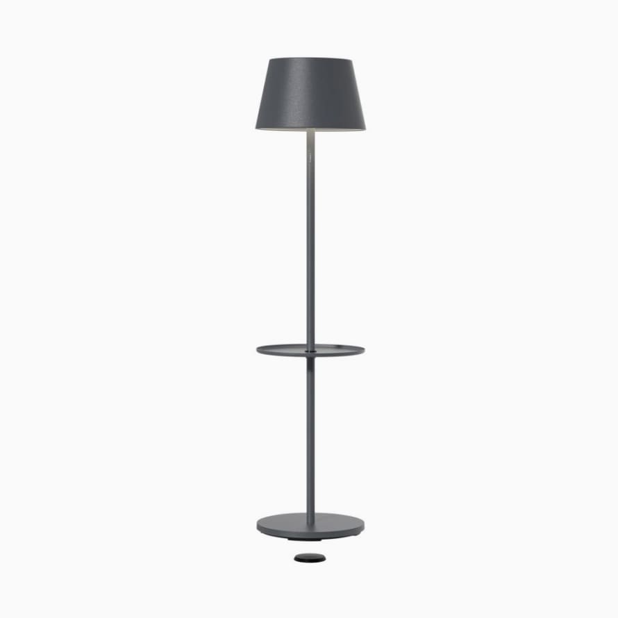Sompex Garcon Floor Lamp with Table Rechargeable Outdoor Light - Anthracite