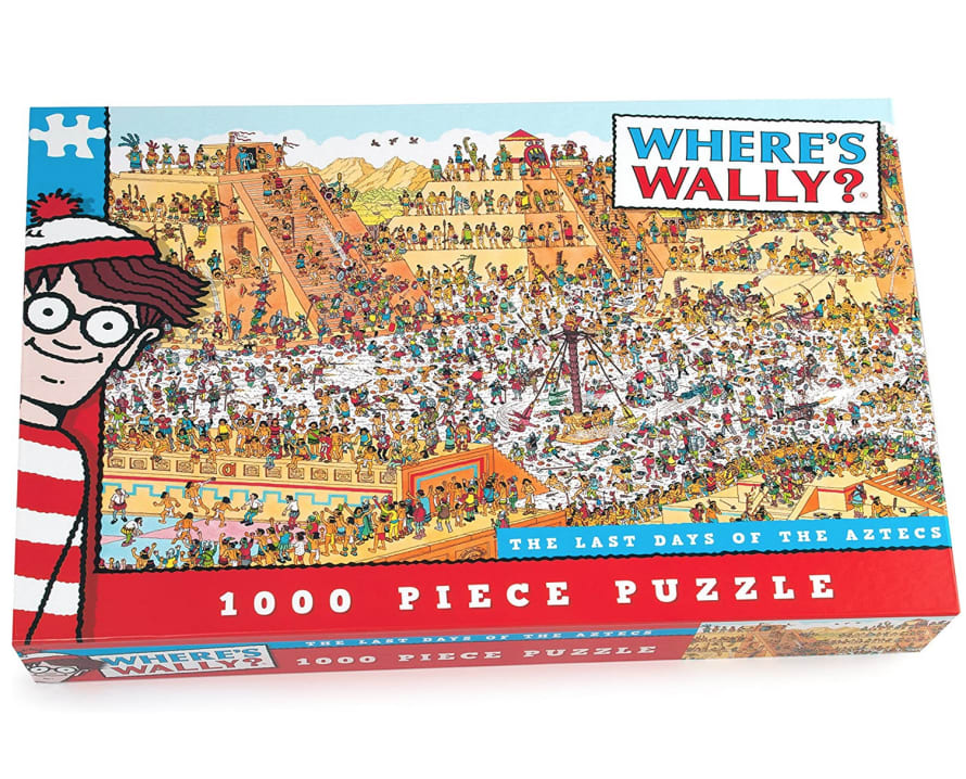 Paul Lamond Games Where's Wally? The Last Days Of The Aztecs 1000 Piece Jigsaw 