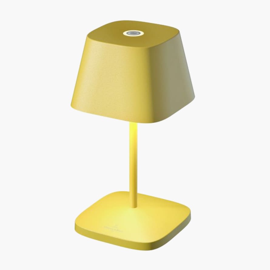 Villeroy & Boch Cordless Outdoor Table Lamp LED Neapel 2.0 - Yellow