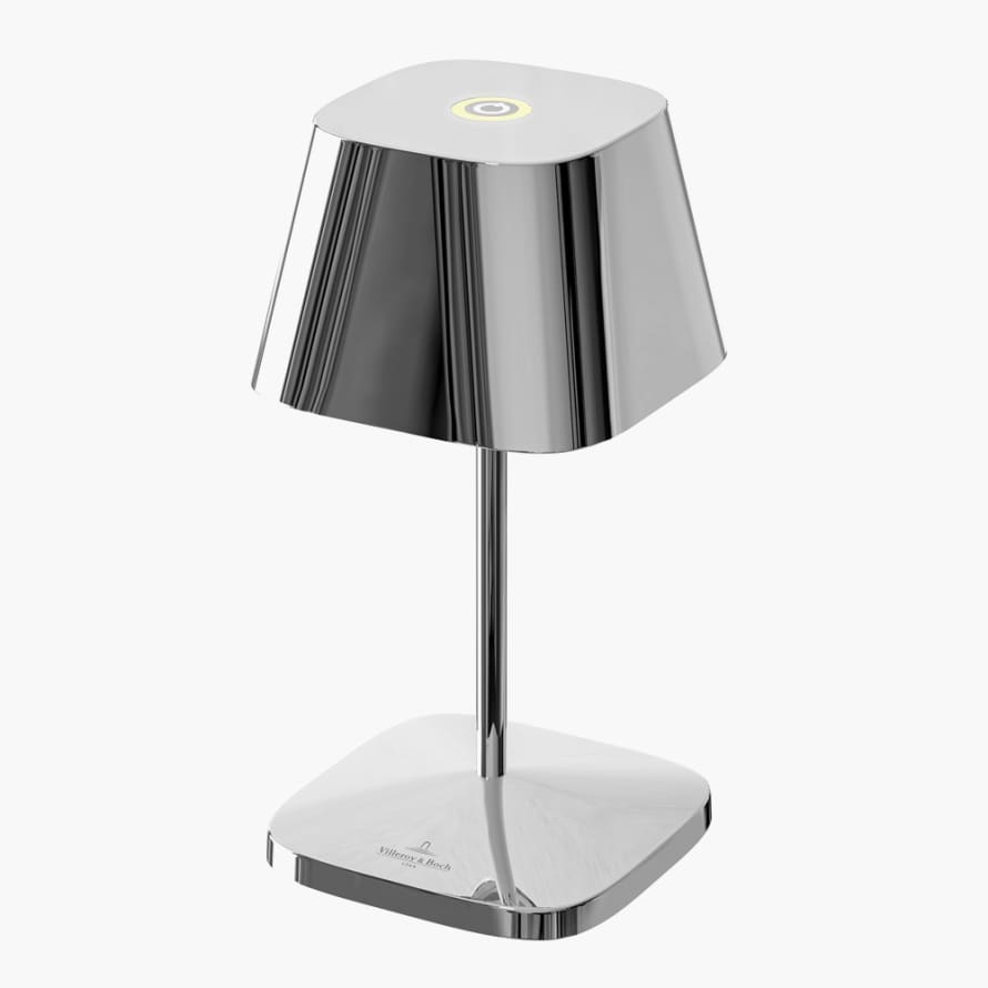 Villeroy & Boch Cordless Outdoor Table Lamp LED Neapel 2.0 - Chrome
