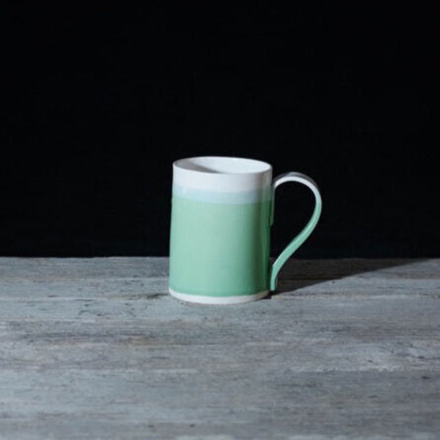 Richard Pomeroy Porcelain Tea Mug - Mint