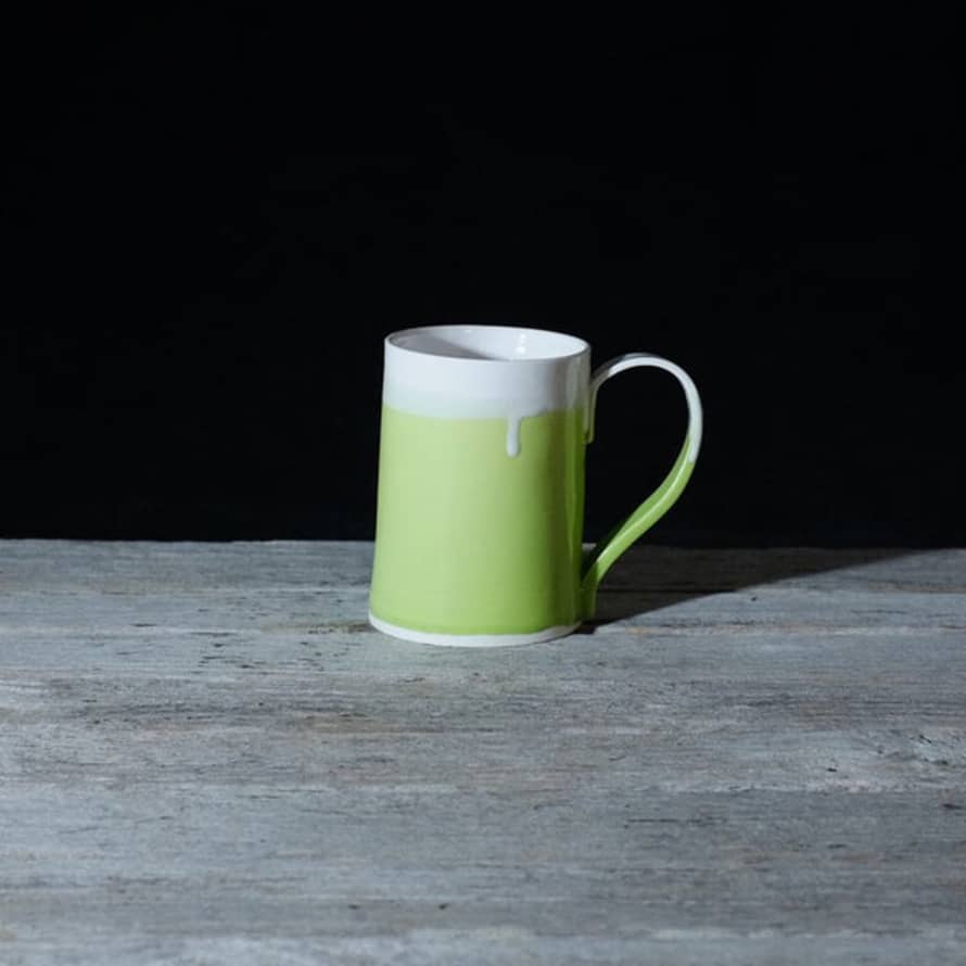 Richard Pomeroy Porcelain Tea Mug - Lime