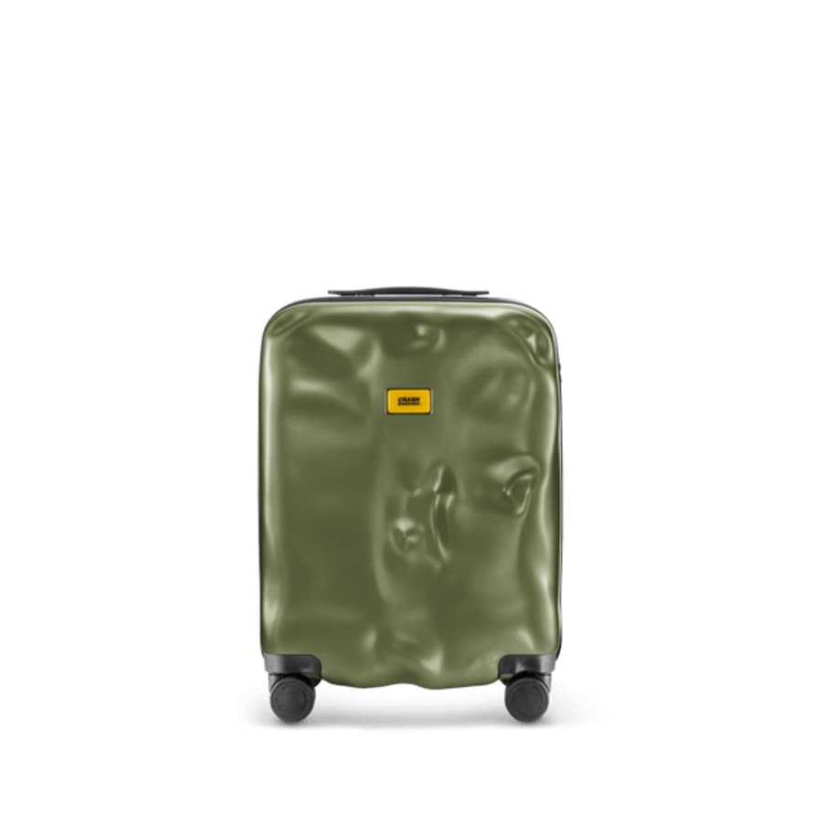 Crashbaggage Trolley Icon Cabin 4w Olive Crash Baggage