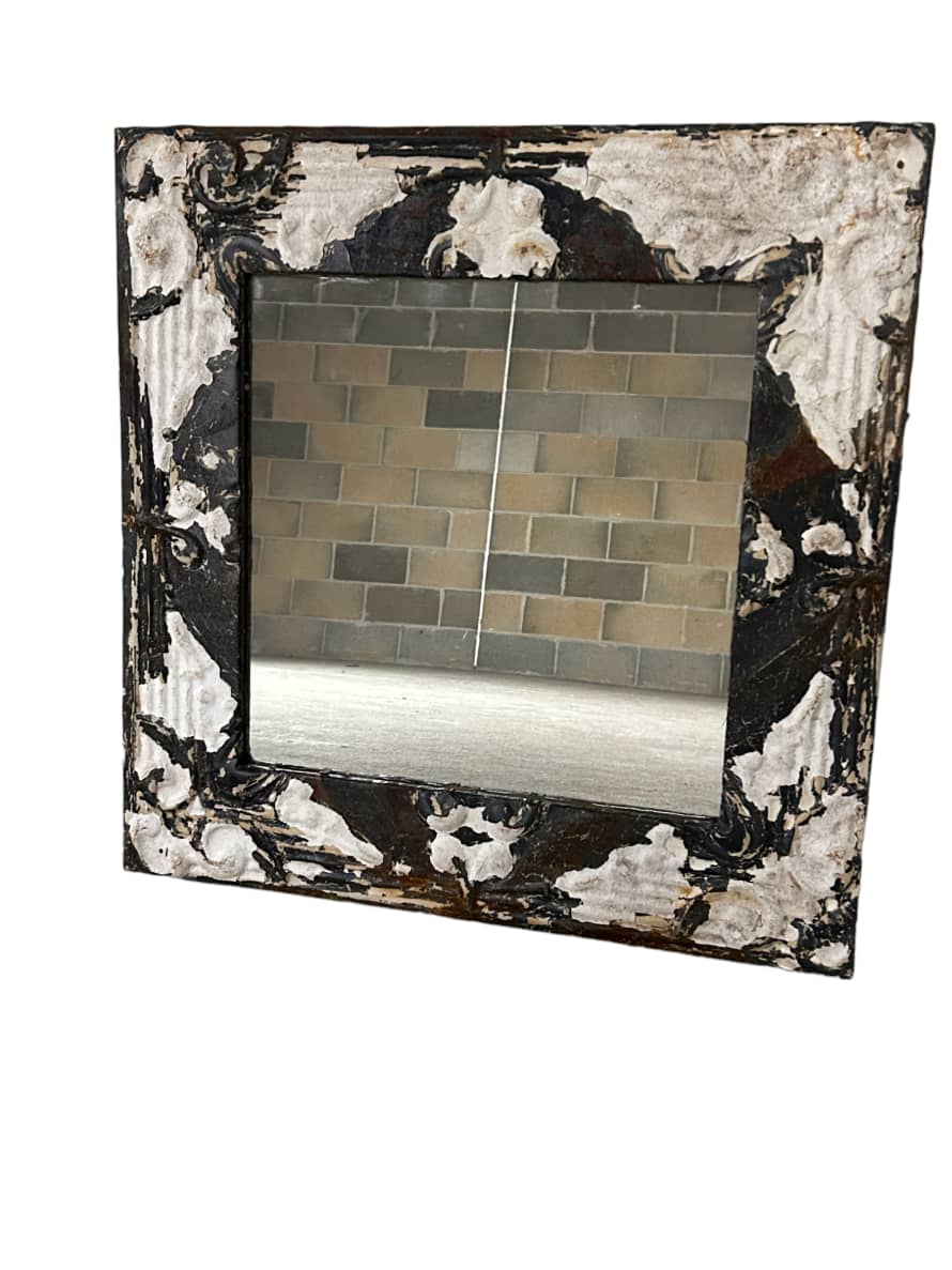 botanicalboysuk Pressed Tin Ceiling Tile Mirror (rw02)