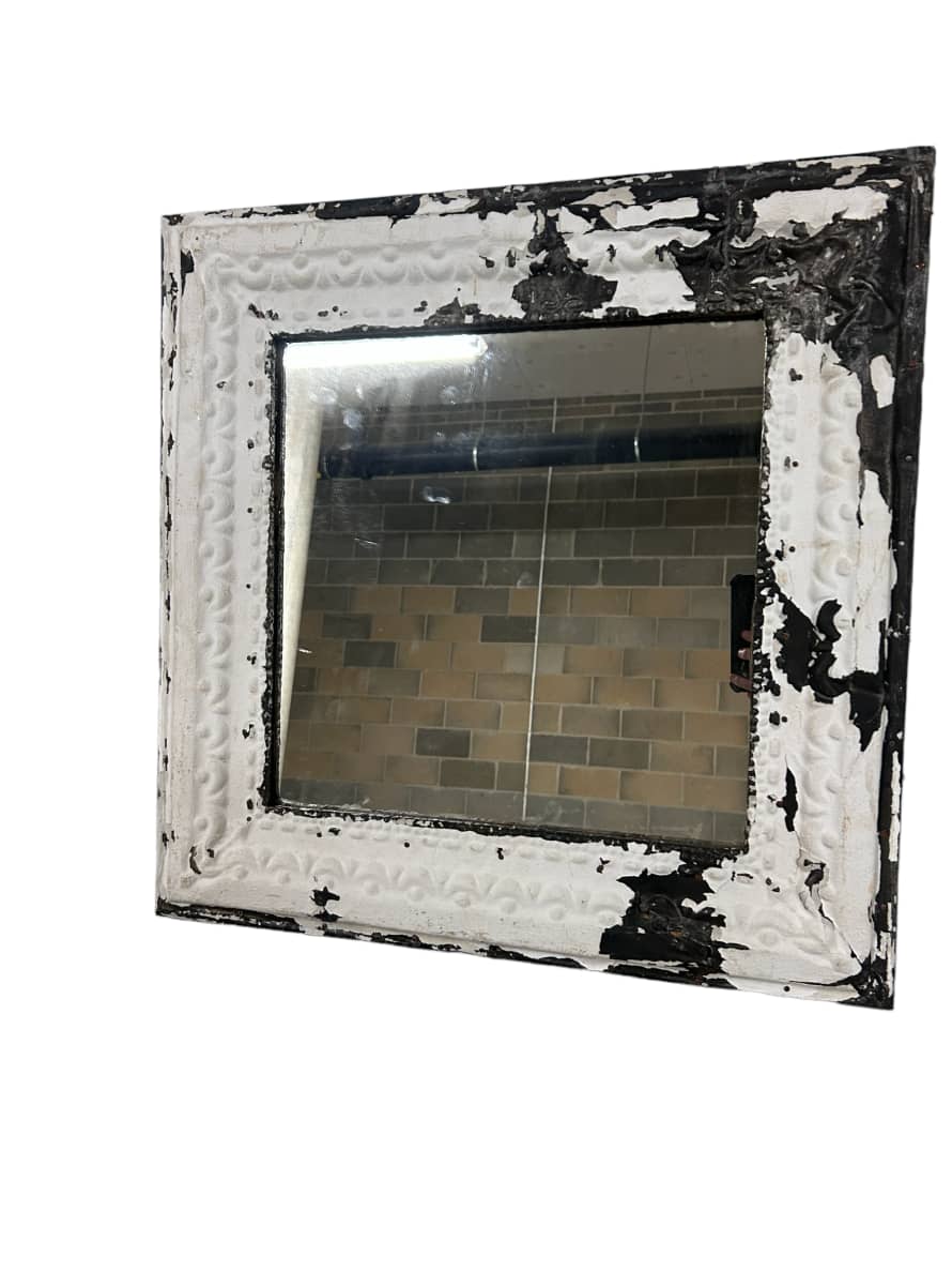 botanicalboysuk Pressed Tin Ceiling Tile Mirror (rw10)