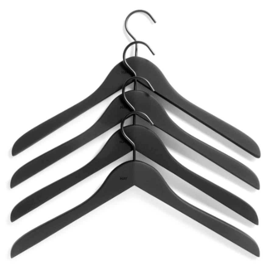 HAY Soft Coat Hangers – Set of 4