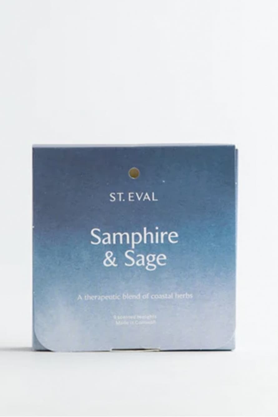 St Eval Candle Company Coastal Samphire & Sage Tealights