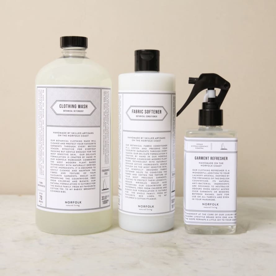 Norfolk Natural Living Garment Care Collection