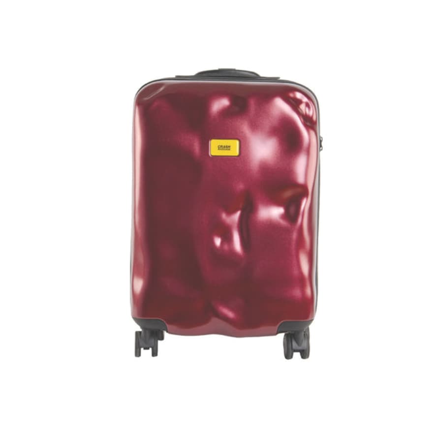 Crash Baggage  Valigia Icon Media Rosso Metalizzato