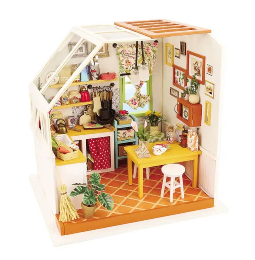 Hands Craft Diy Miniature House Kit - Jason's Kitchen