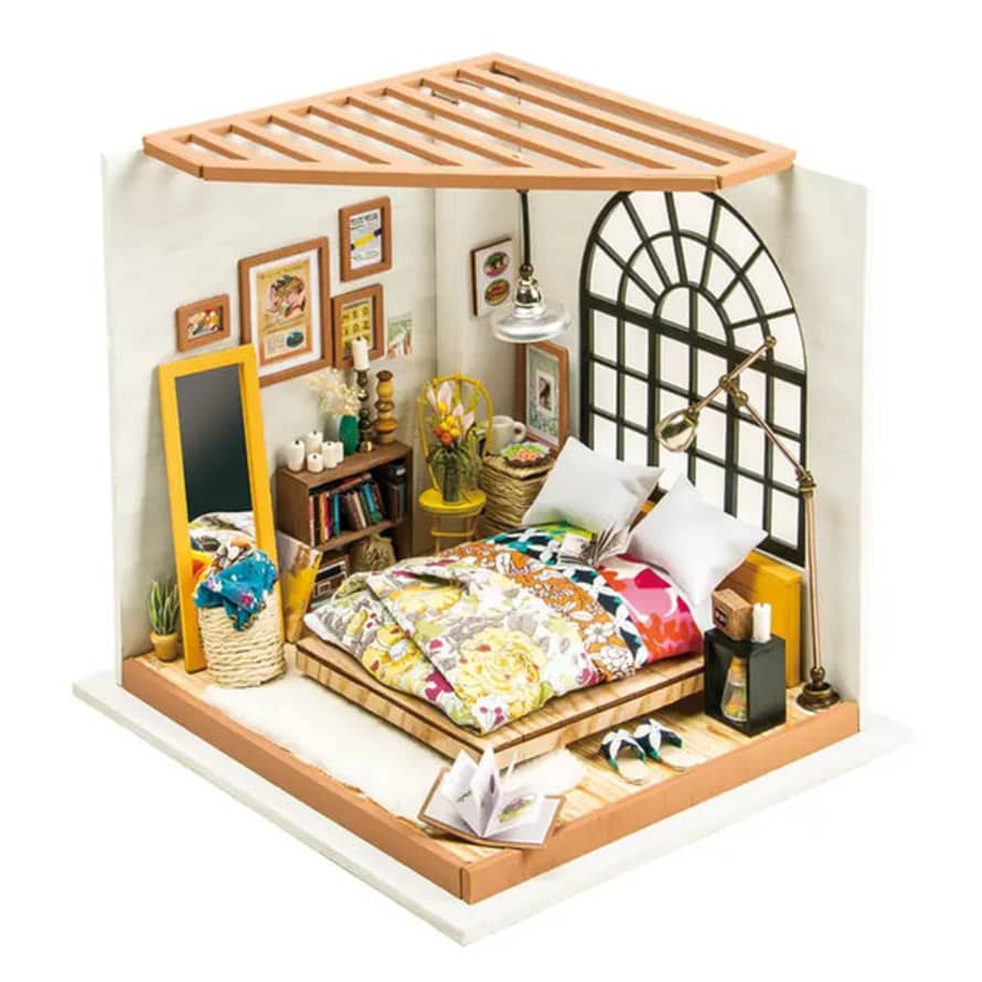 Hands Craft Diy Miniature House Kit - Alice's Dreamy Bedroom