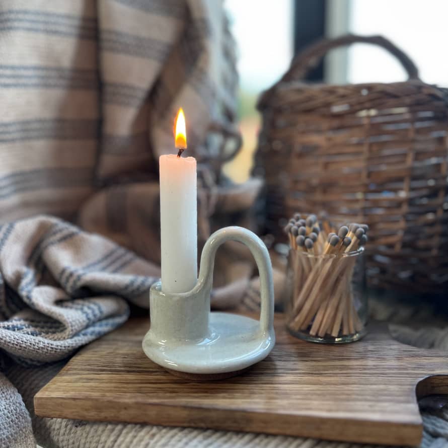 Raine And Humble Handmade Ceramic Candle Holder