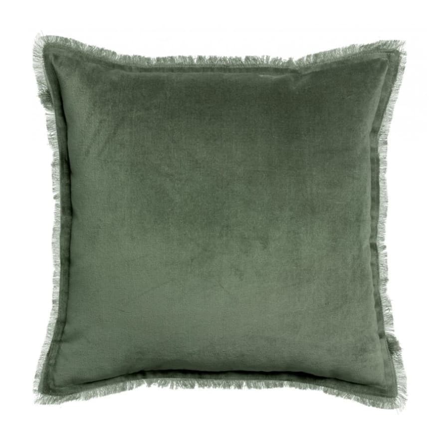 Vivaraise Plain cushion Fara Thyme 45x45cm