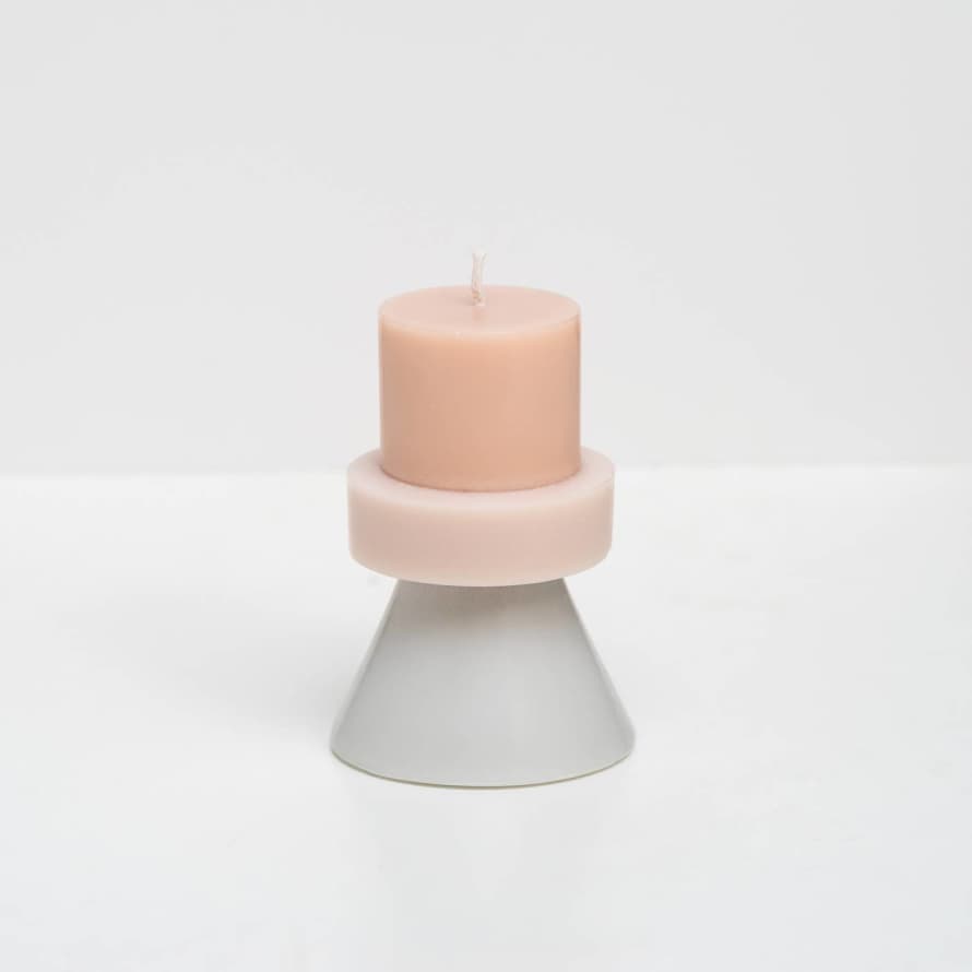 Yod & Co. Stack Candles Mini - Ecru & Cloud