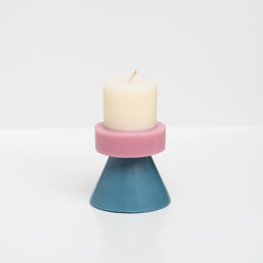 Yod & Co. Stack Candles Mini - Lavender & Blue Grey