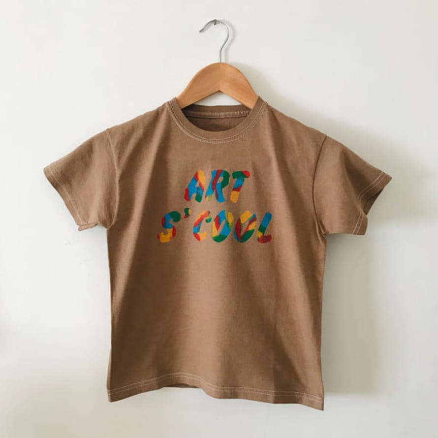 ANNUAL STORE Sample Sale Art S'cool™ T Shirt - Cocoa / Multi