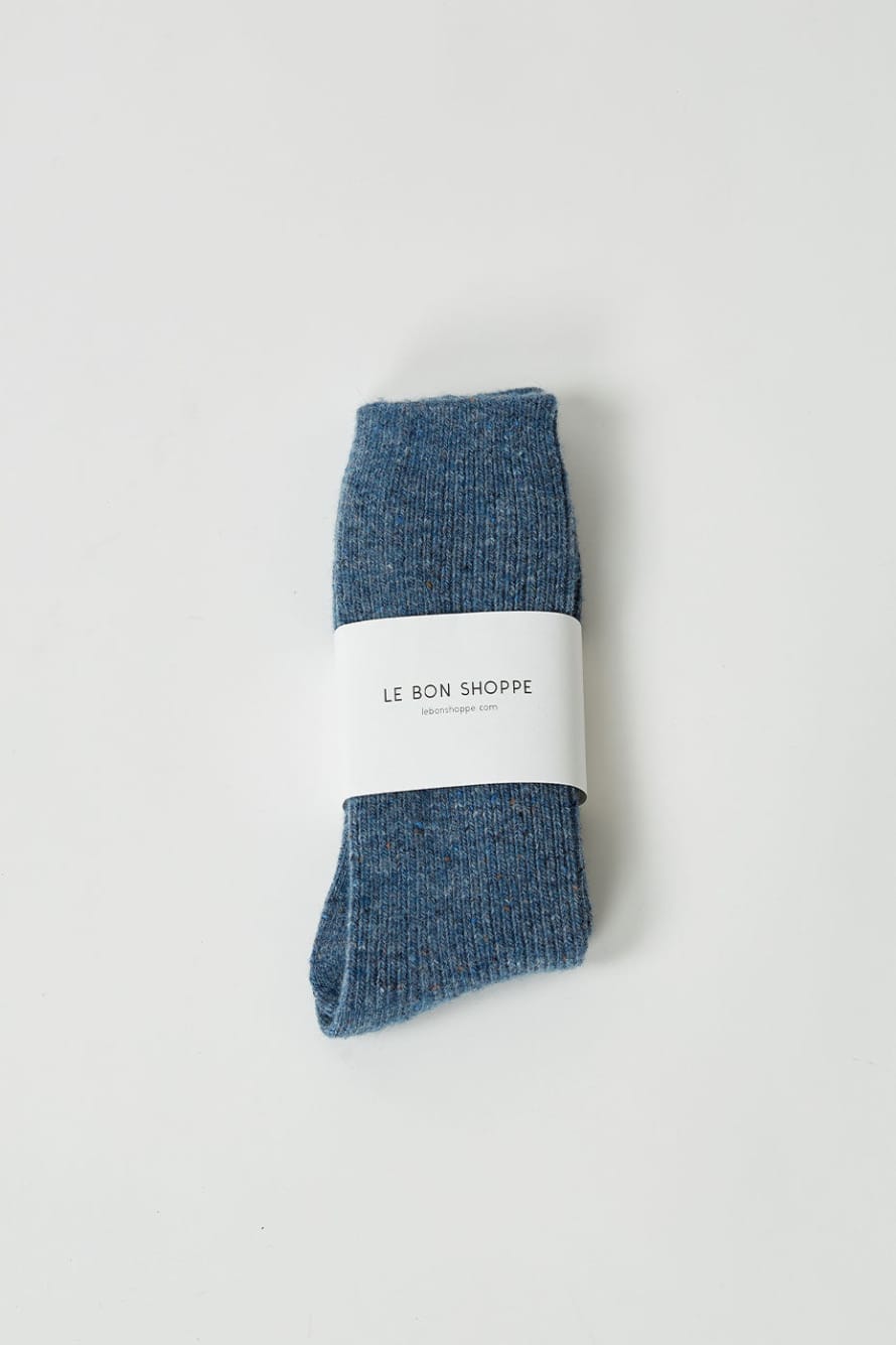Le Bon Shoppe Denim Snow Socks