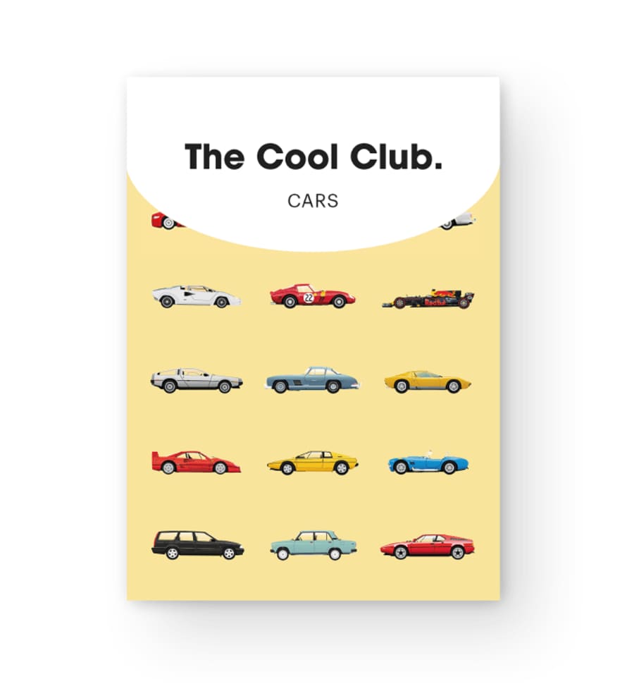 The Cool Club Playing Cards Cars
