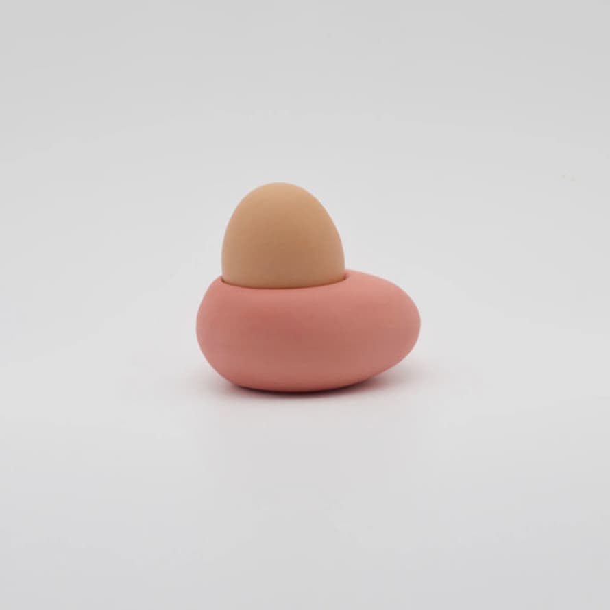 Aeyglom Ceramics Egg Cup In Pink