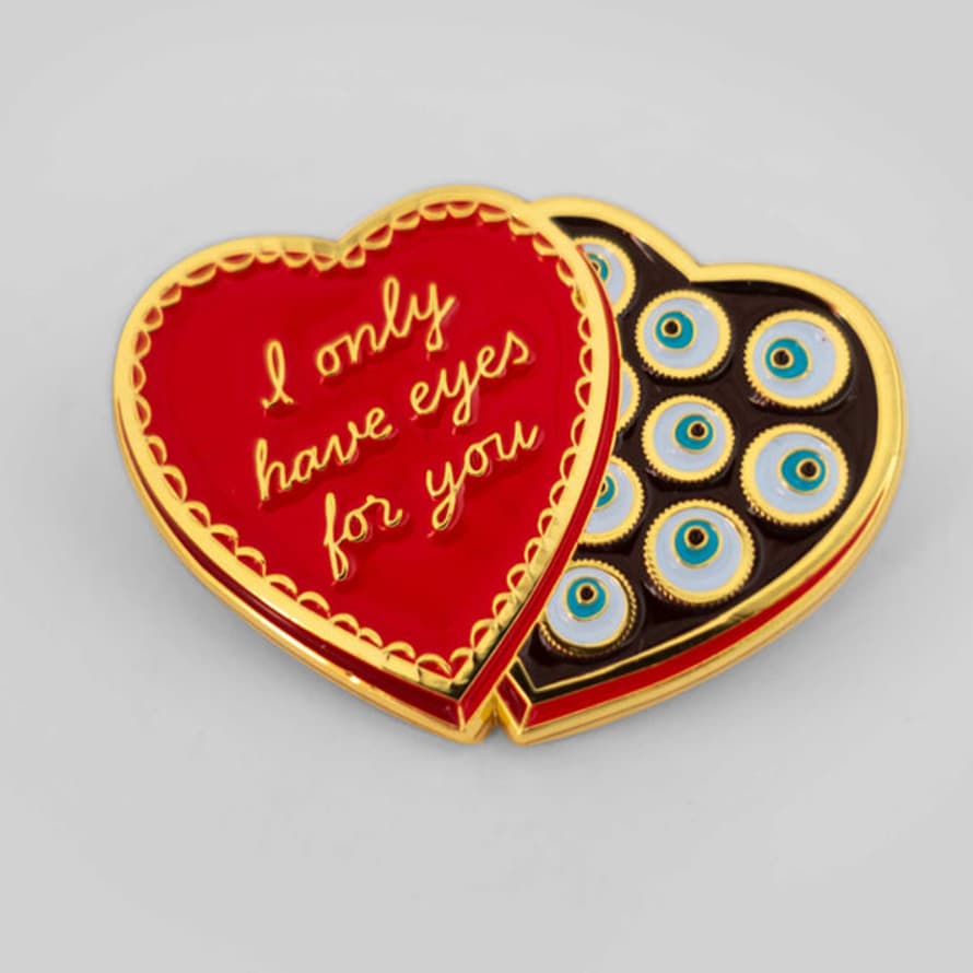 Mink I Only Have Eyes For You Pin