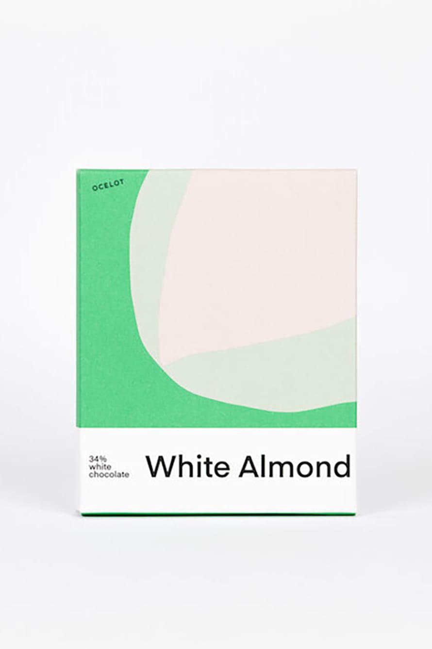 Ocelot White Almond White Chocolate Bar