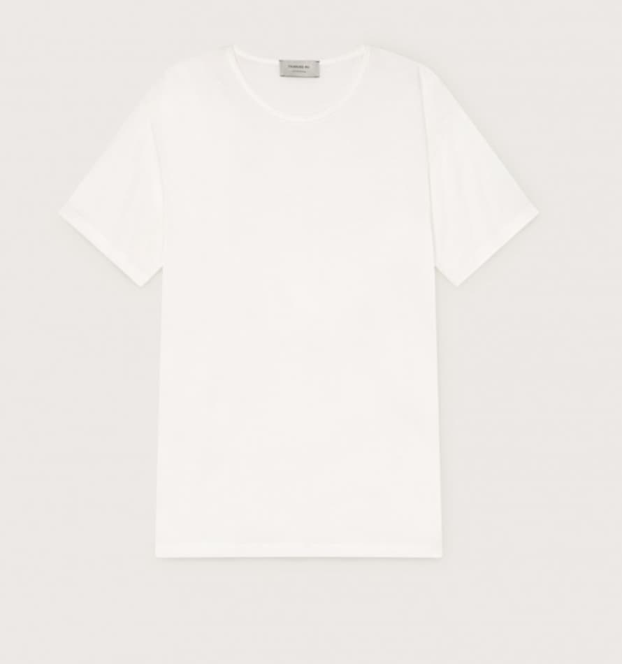 Thinking Mu Sol White Patch T-Shirt