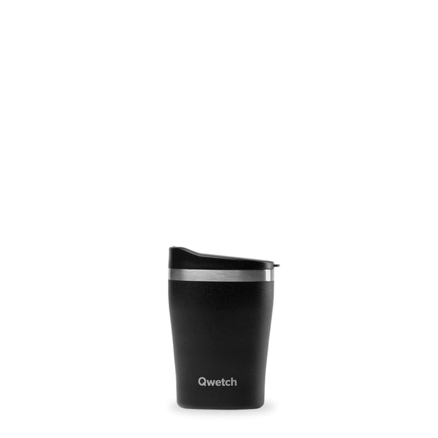 Qwetch All Black Thermal Keep Cup