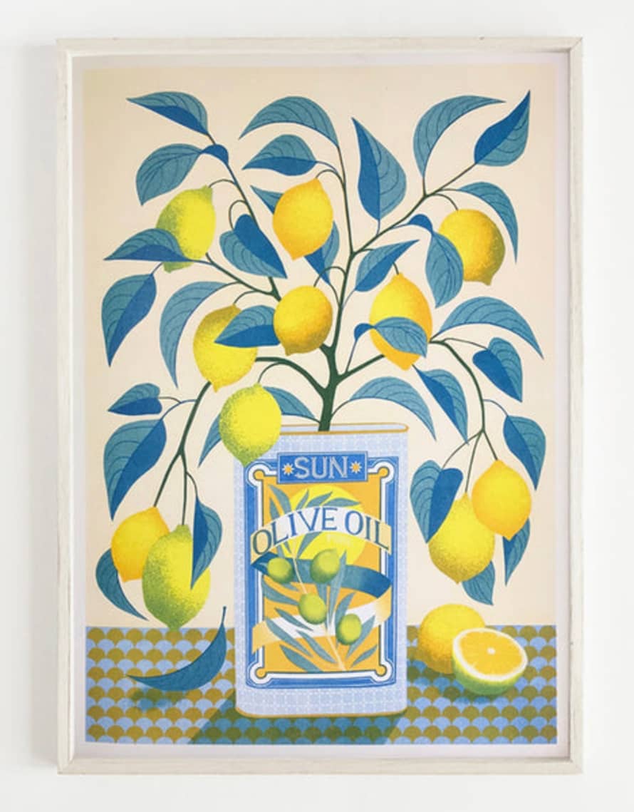 Printer Johnson Lemon Tree A3 Print