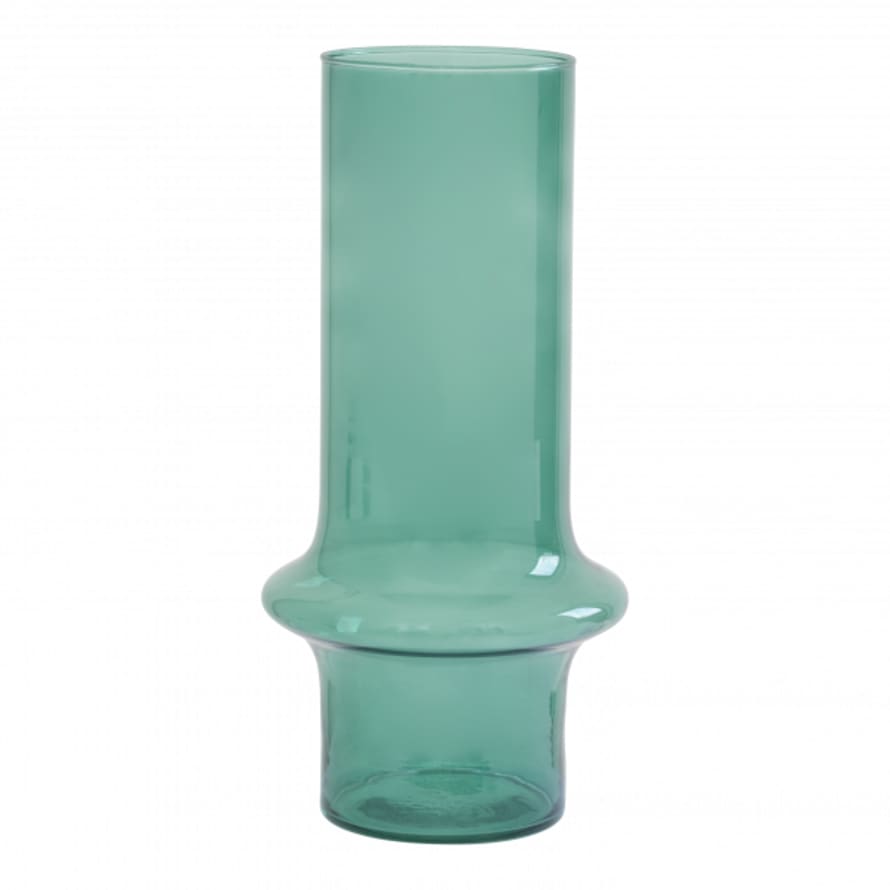 Urban Nature Culture Vase Recycled Glass - Deep Sea