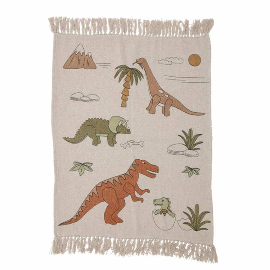 Bloomingville : Maurice Throw, Nature, Recycled Cotton