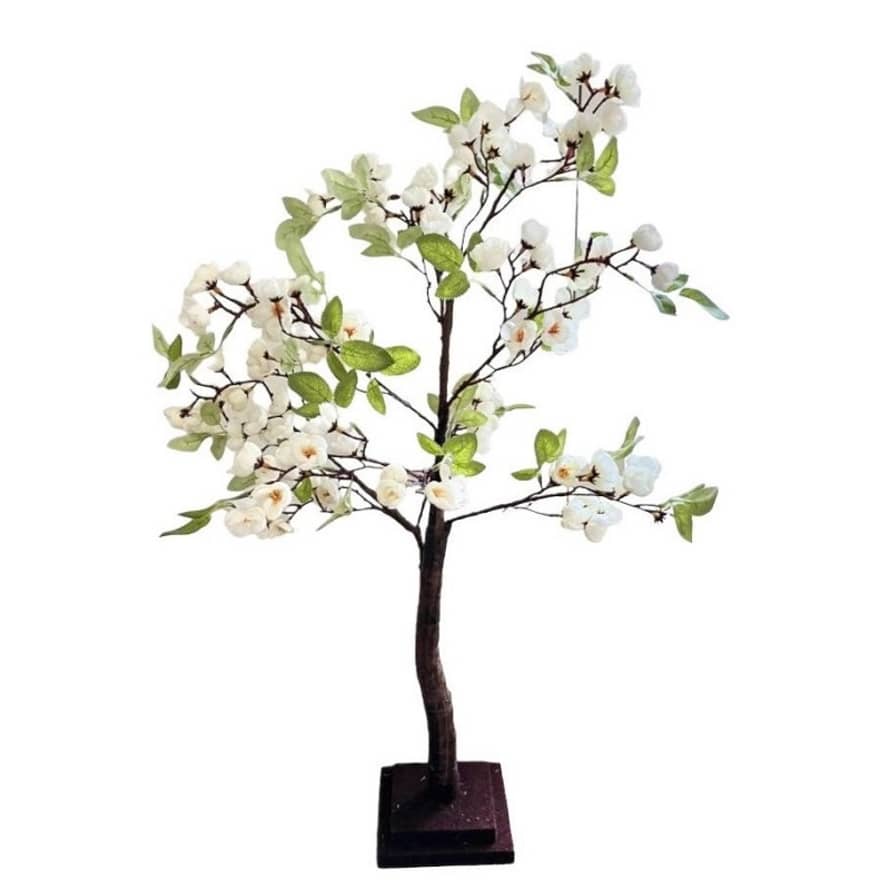 Gisela Graham White Blossom Twig Tree , 70cm