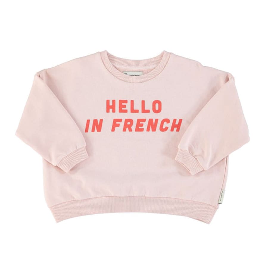 Piupiuchick Sweatshirt Hello In French